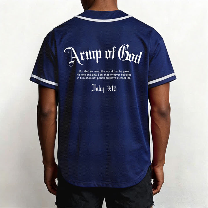 Christianartworkshop Army Of God Streetwear Baseball Jersey - image 54