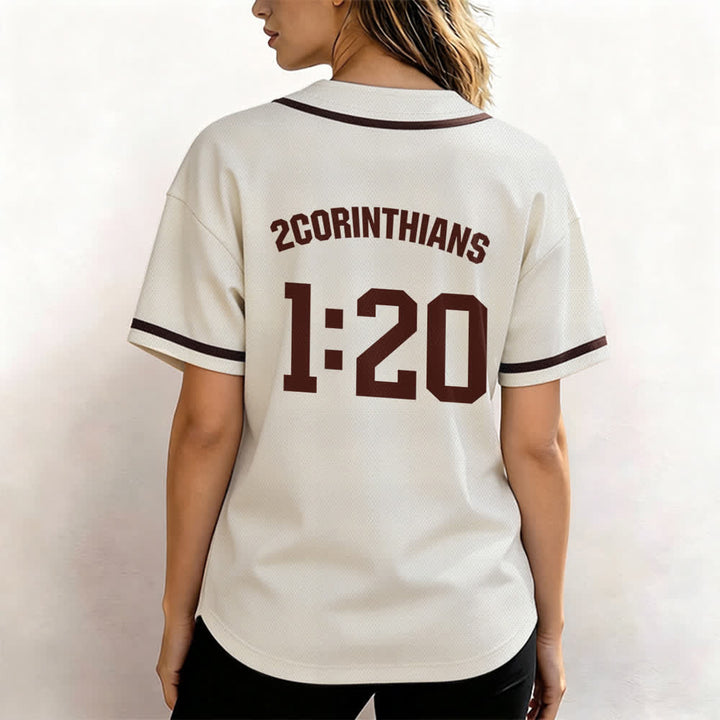 Christianartworkshop Maglia da baseball della squadra Amen in bianco e nero - image 45