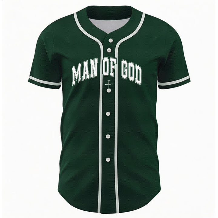 Christianartworkshop Prega Tocca la mia spalla Messaggio Maglia da baseball - image 37