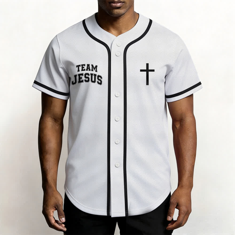Maglia da baseball del team Jesus Chosen Child of God di Christianartworkshop - image 6