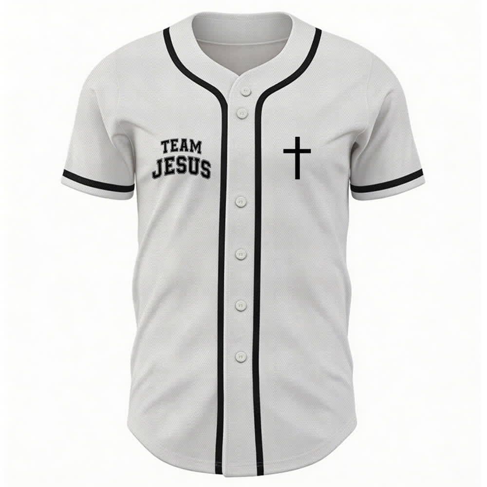 Maglia da baseball del team Jesus Chosen Child of God di Christianartworkshop - image 2