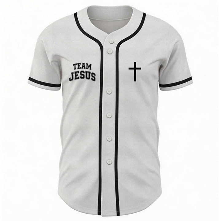 Maglia da baseball del team Jesus Chosen Child of God di Christianartworkshop - image 2
