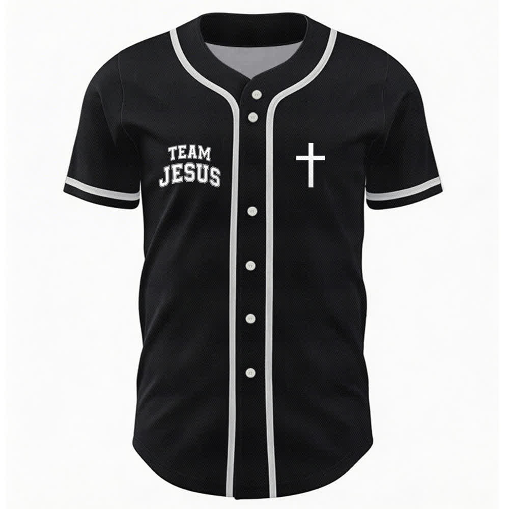 Maglia da baseball del team Jesus Chosen Child of God di Christianartworkshop - image 9