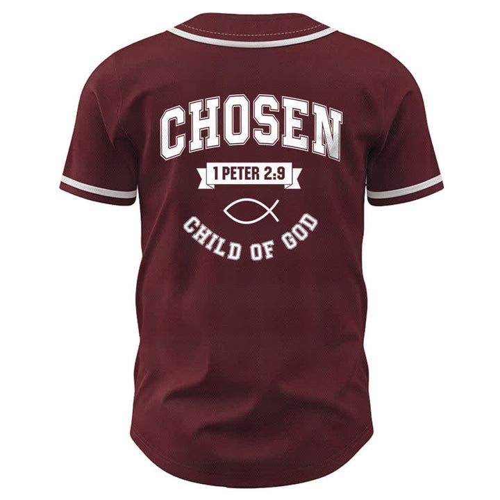 Maglia da baseball del team Jesus Chosen Child of God di Christianartworkshop - image 16