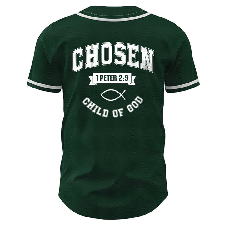 Maglia da baseball del team Jesus Chosen Child of God di Christianartworkshop - image 22