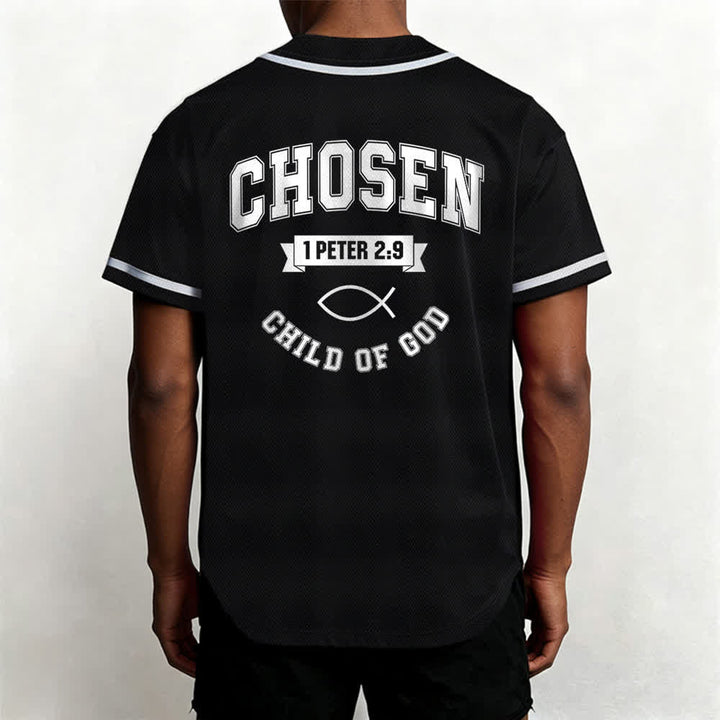 Maglia da baseball del team Jesus Chosen Child of God di Christianartworkshop - image 12