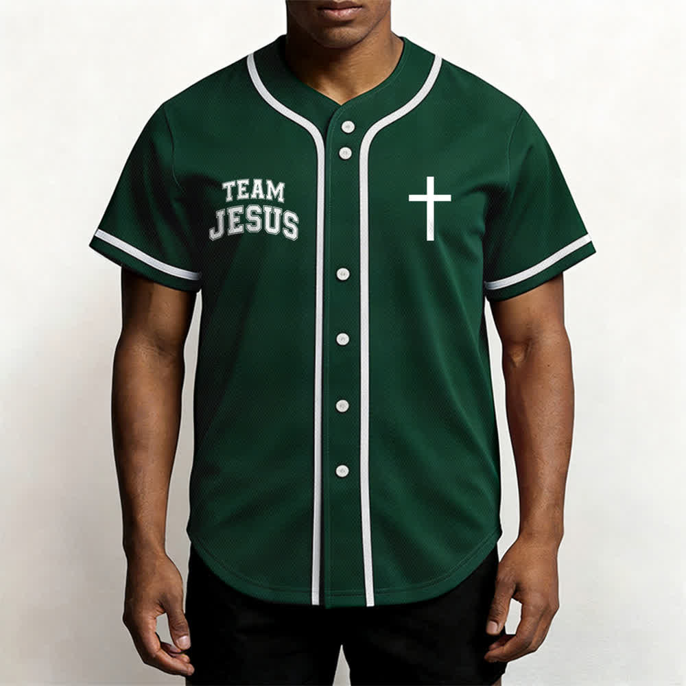 Maglia da baseball del team Jesus Chosen Child of God di Christianartworkshop - image 27