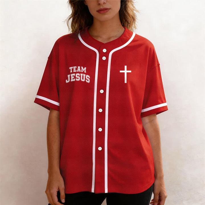 Maglia da baseball del team Jesus Chosen Child of God di Christianartworkshop - image 53