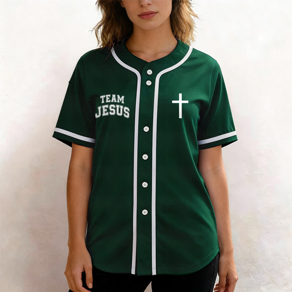 Maglia da baseball del team Jesus Chosen Child of God di Christianartworkshop - image 25