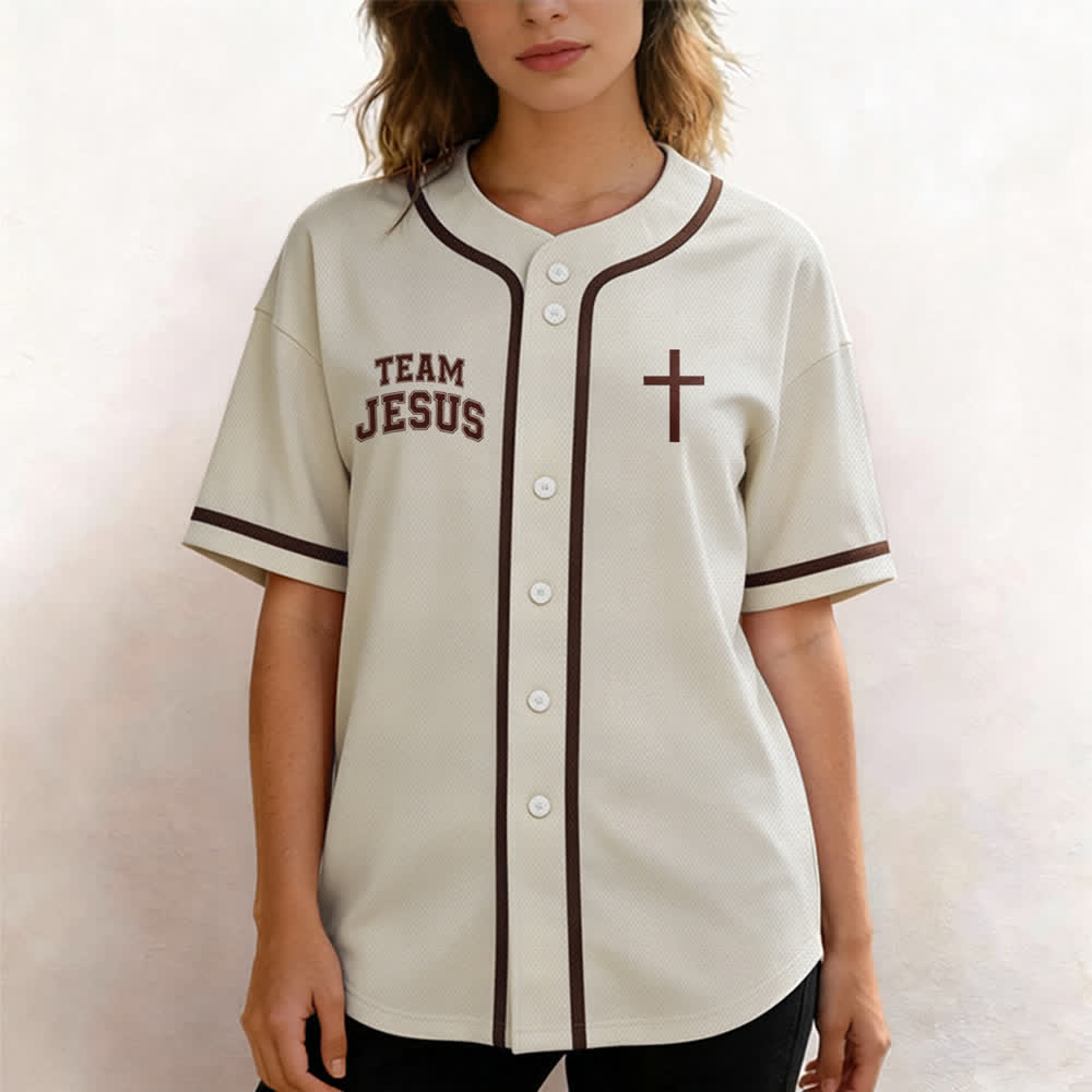 Maglia da baseball del team Jesus Chosen Child of God di Christianartworkshop - image 32