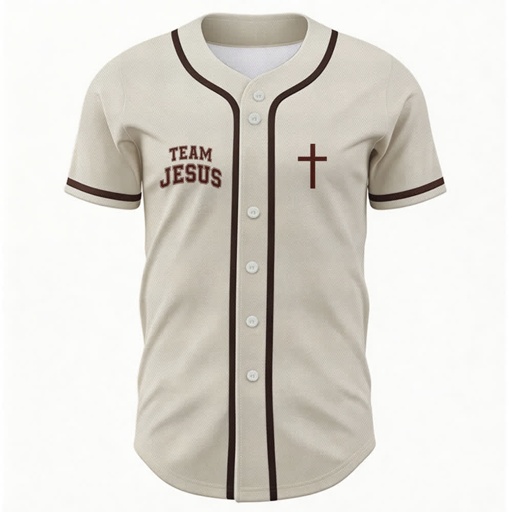 Maglia da baseball del team Jesus Chosen Child of God di Christianartworkshop - image 30