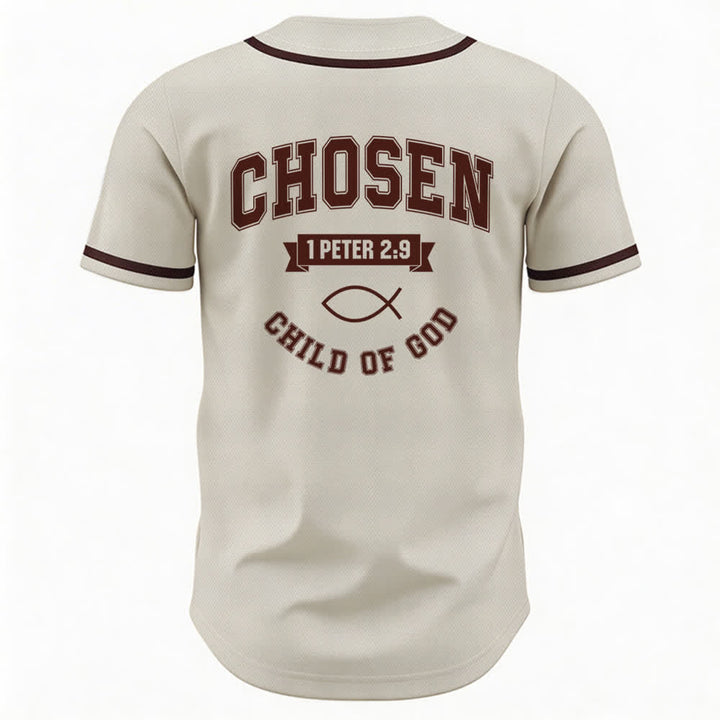 Maglia da baseball del team Jesus Chosen Child of God di Christianartworkshop - image 29
