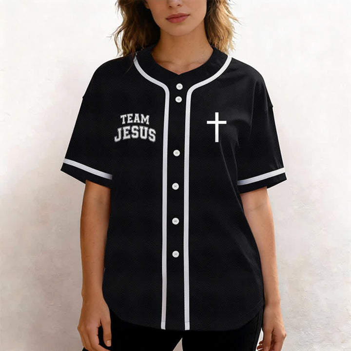 Maglia da baseball del team Jesus Chosen Child of God di Christianartworkshop - image 11