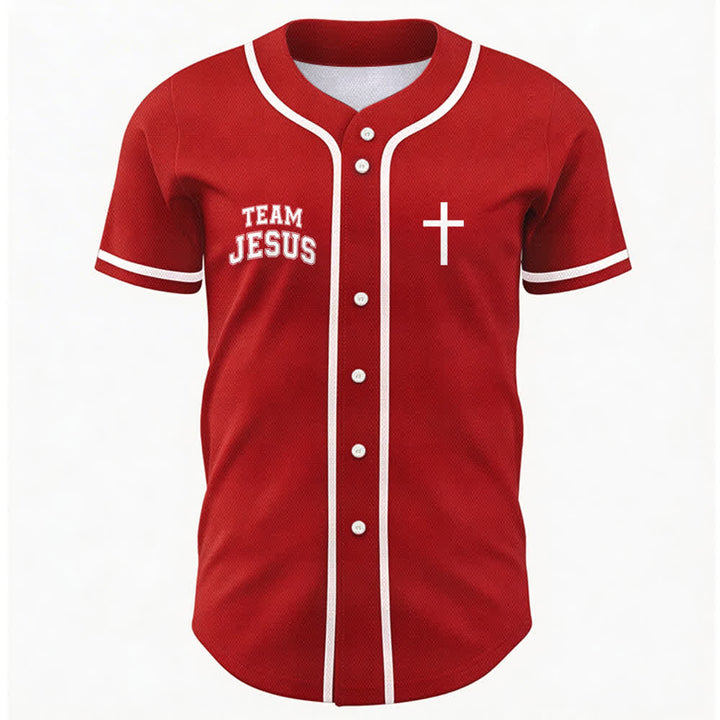 Maglia da baseball del team Jesus Chosen Child of God di Christianartworkshop - image 51