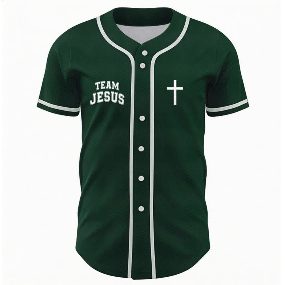 Maglia da baseball del team Jesus Chosen Child of God di Christianartworkshop - image 23