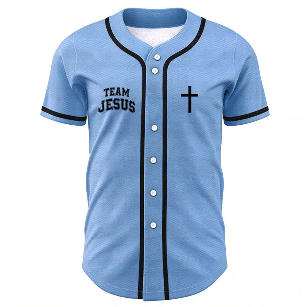 Maglia da baseball del team Jesus Chosen Child of God di Christianartworkshop - image 37