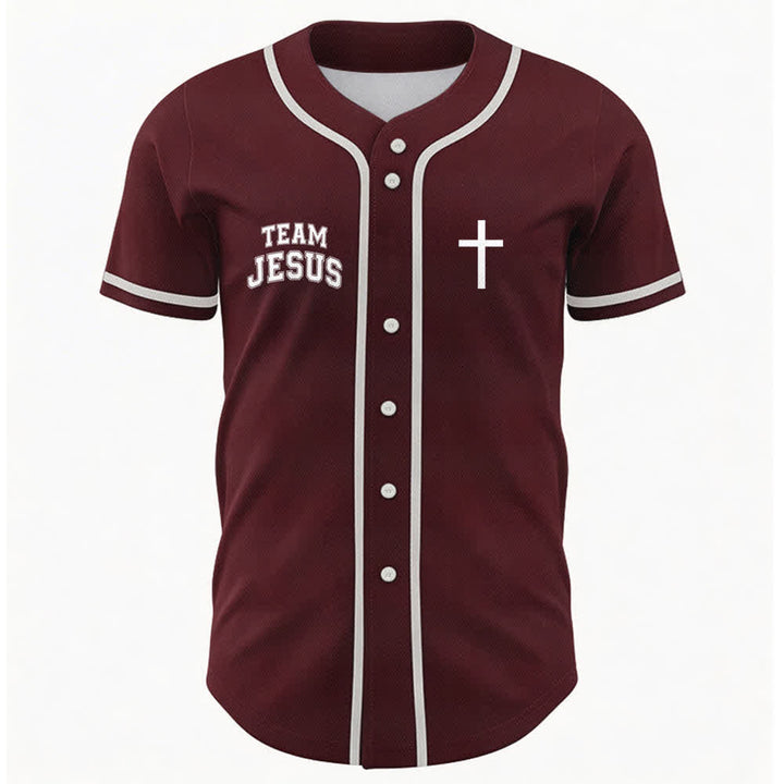 Maglia da baseball del team Jesus Chosen Child of God di Christianartworkshop - image 15