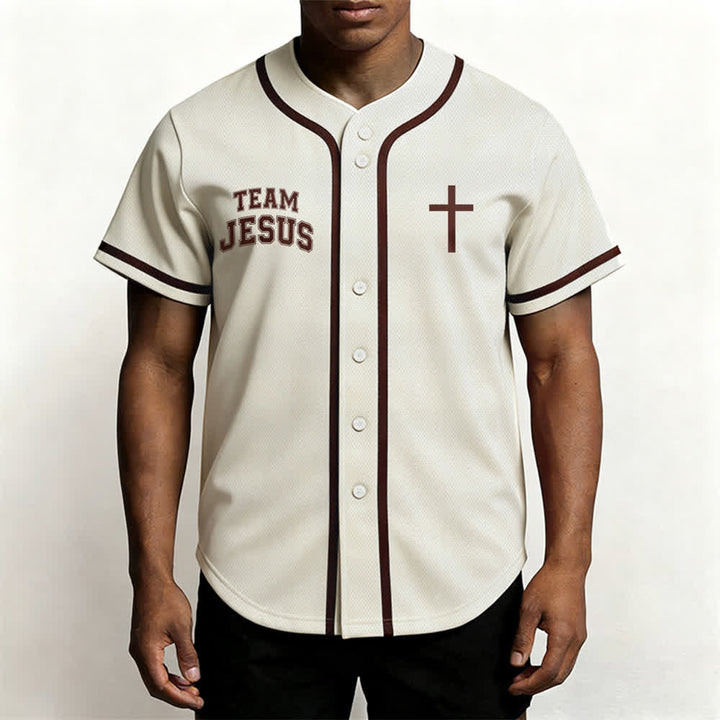 Maglia da baseball del team Jesus Chosen Child of God di Christianartworkshop - image 34