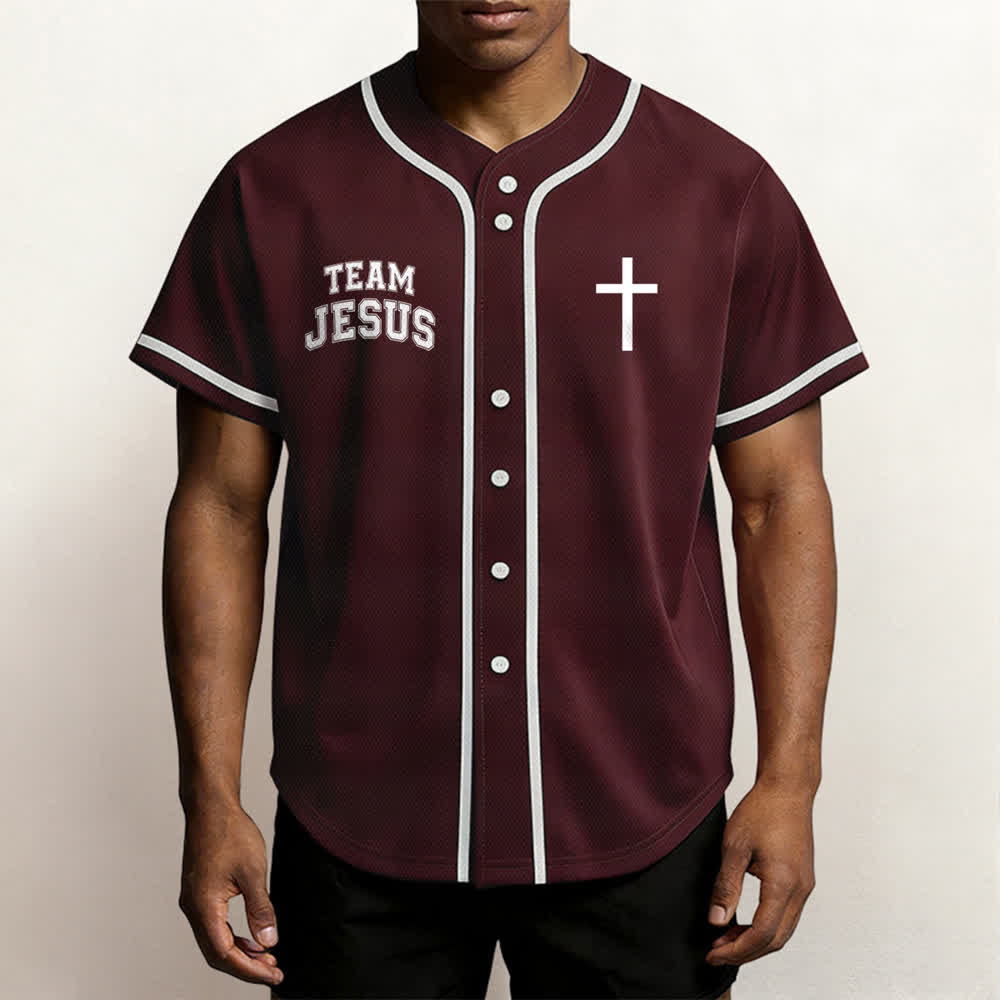Maglia da baseball del team Jesus Chosen Child of God di Christianartworkshop - image 20