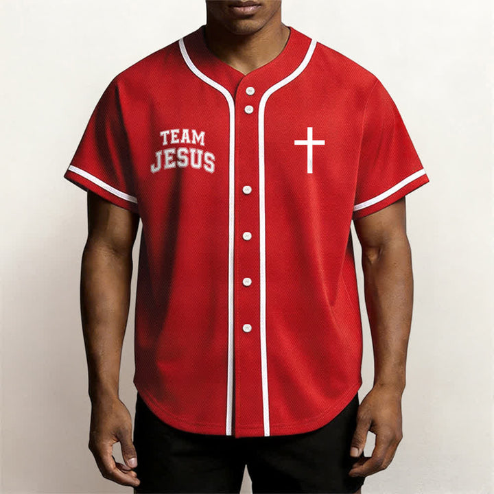 Maglia da baseball del team Jesus Chosen Child of God di Christianartworkshop - image 55