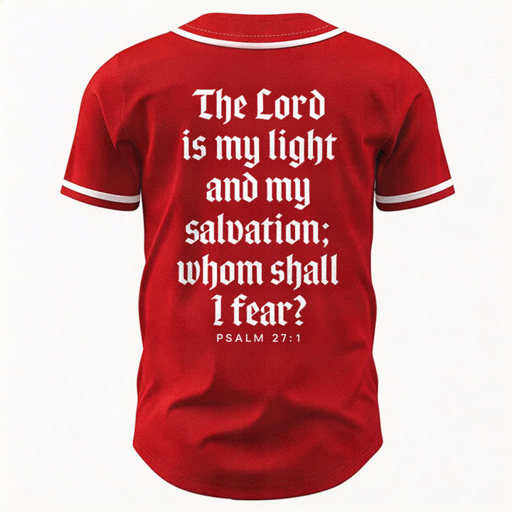 Christianartworkshop Salmo 23 Maglia da baseball della squadra con versetto biblico blu navy - image 50