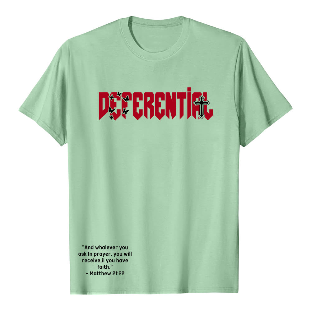 T-shirt a maniche corte "FAITH" Christianartworkshop - image 14