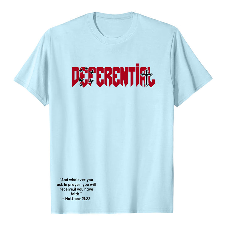 T-shirt a maniche corte "FAITH" Christianartworkshop - image 23