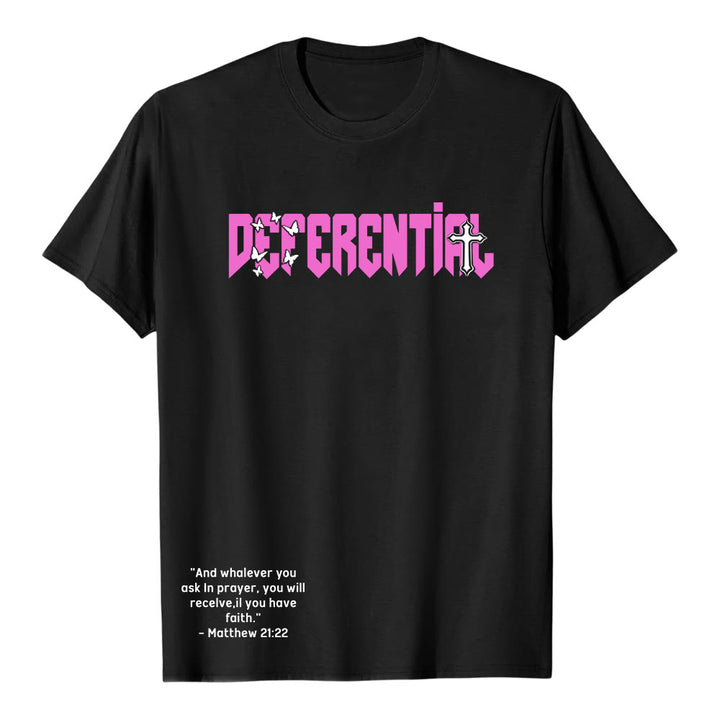 T-shirt a maniche corte "FAITH" Christianartworkshop - image 2