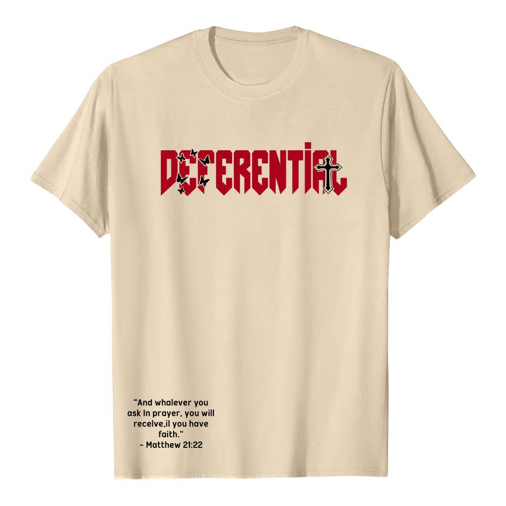 T-shirt a maniche corte "FAITH" Christianartworkshop - image 17