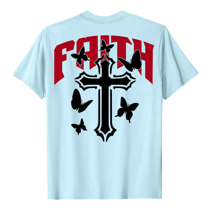 T-shirt a maniche corte "FAITH" Christianartworkshop - image 22