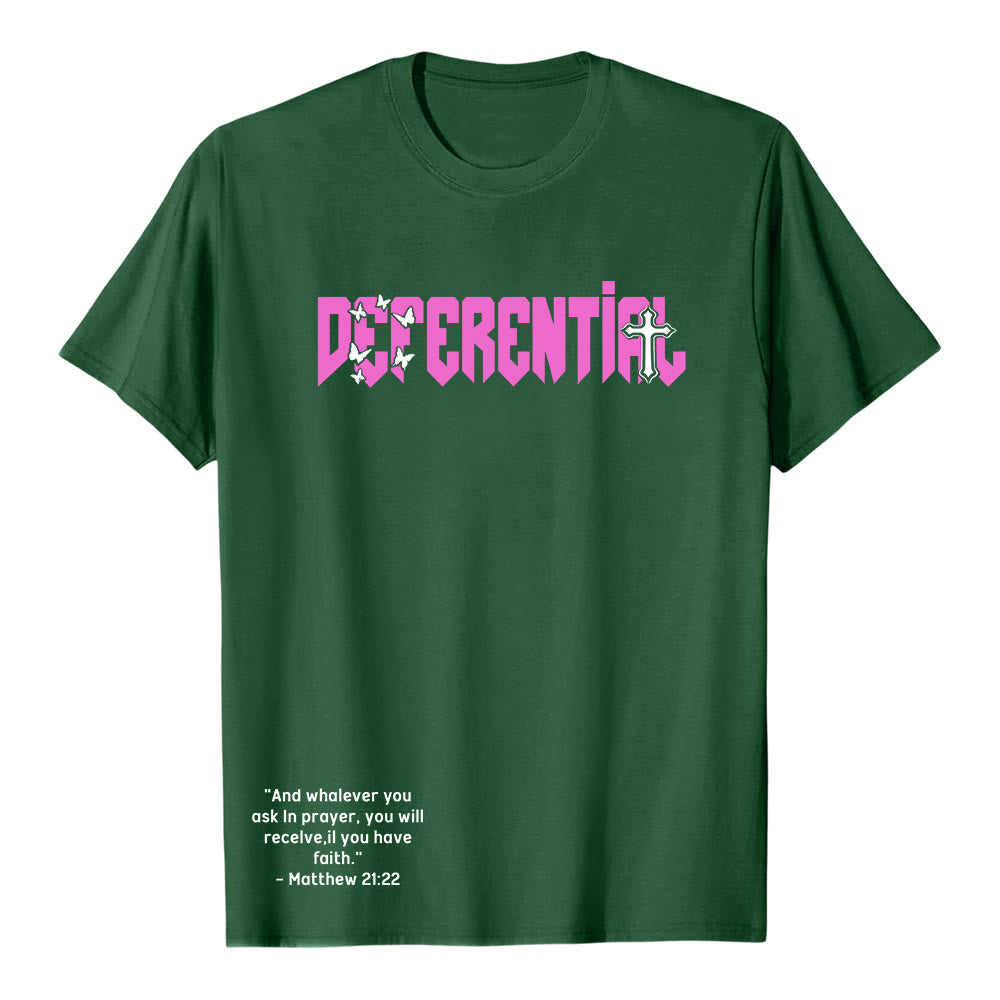 T-shirt a maniche corte "FAITH" Christianartworkshop - image 20