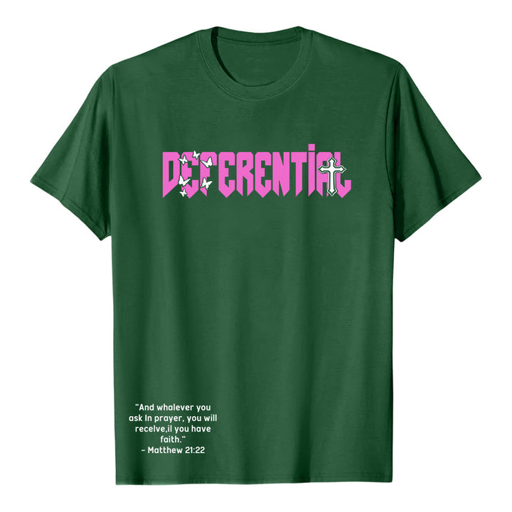 T-shirt a maniche corte "FAITH" Christianartworkshop - image 20