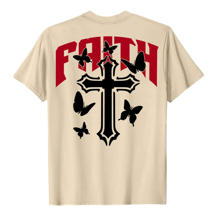 T-shirt a maniche corte "FAITH" Christianartworkshop - image 16