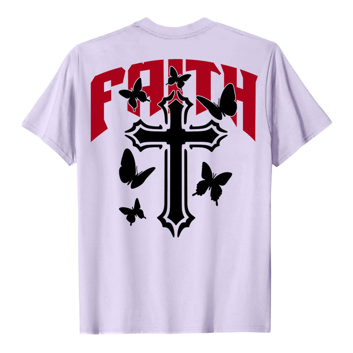 T-shirt a maniche corte "FAITH" Christianartworkshop - image 25