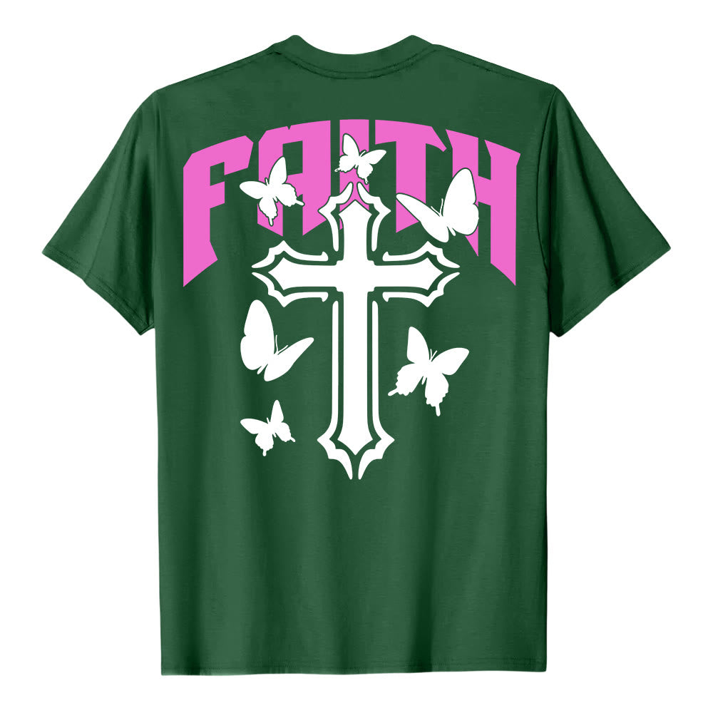 T-shirt a maniche corte "FAITH" Christianartworkshop - image 19