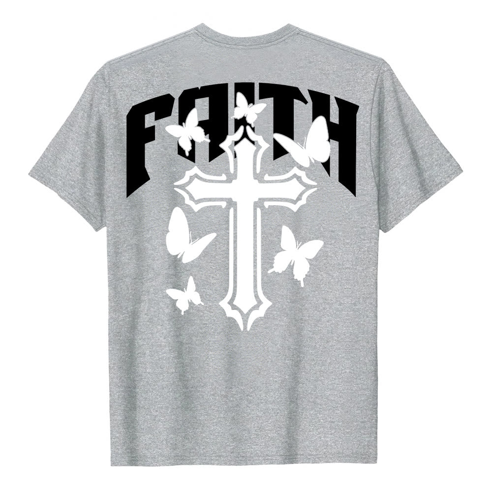 T-shirt a maniche corte "FAITH" Christianartworkshop - image 7