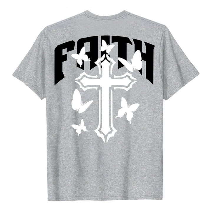 T-shirt a maniche corte "FAITH" Christianartworkshop - image 7
