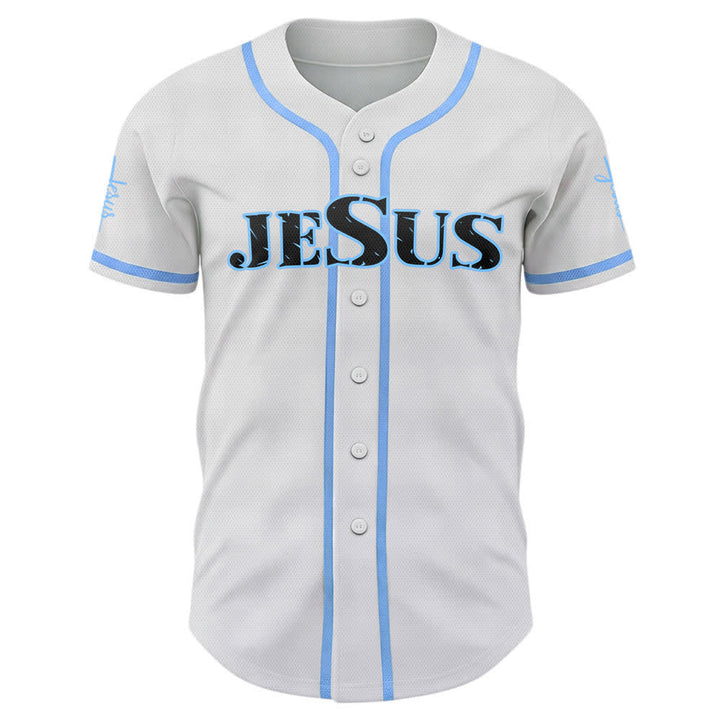 Maglia da baseball Christianartworkshop con stampa su entrambi i lati di Gesù, la Via, la Verità e la Croce. - image 36