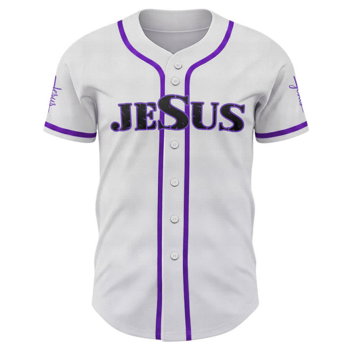 Maglia da baseball Christianartworkshop con stampa su entrambi i lati di Gesù, la Via, la Verità e la Croce. - image 57