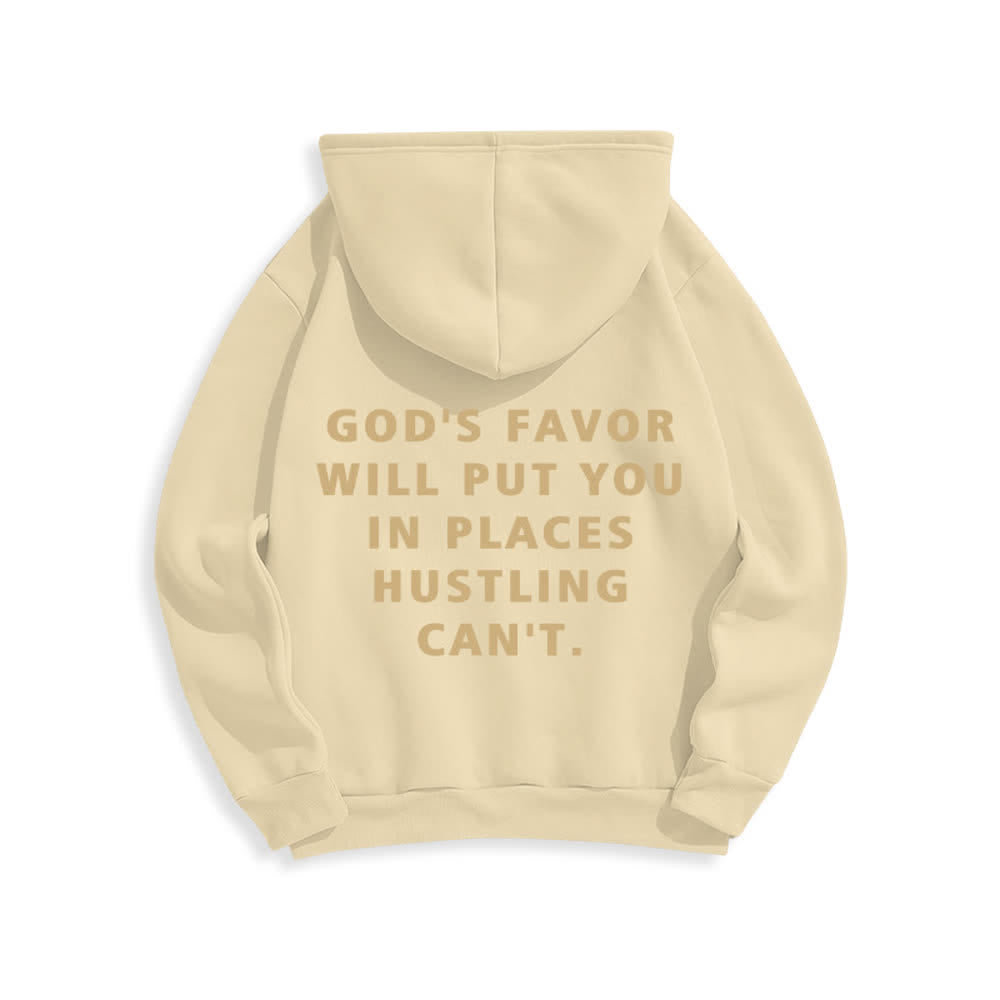 Christianartworkshop Felpa con cappuccio foderata in pile stile streetwear God's Favor - image 19