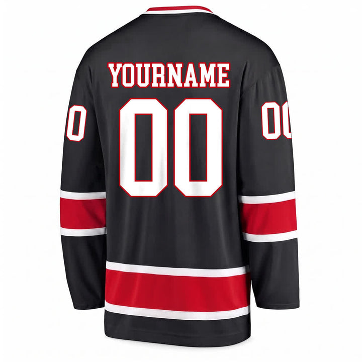 Maglia da hockey Nome & Numero personalizzati del team Christianartworkshop , con motivo di fede in Gesù. - image 12