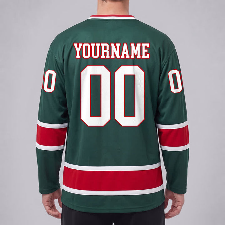 Maglia da hockey Nome & Numero personalizzati del team Christianartworkshop , con motivo di fede in Gesù. - image 24