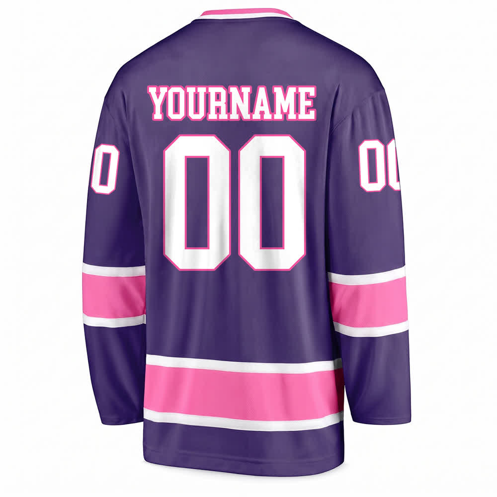 Maglia da hockey Nome & Numero personalizzati del team Christianartworkshop , con motivo di fede in Gesù. - image 32