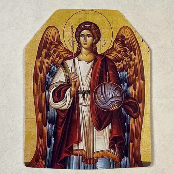 Christianartworkshop Adesivo con icona di figura sacra classica: simbolo di protezione divina - San Michele - image 8