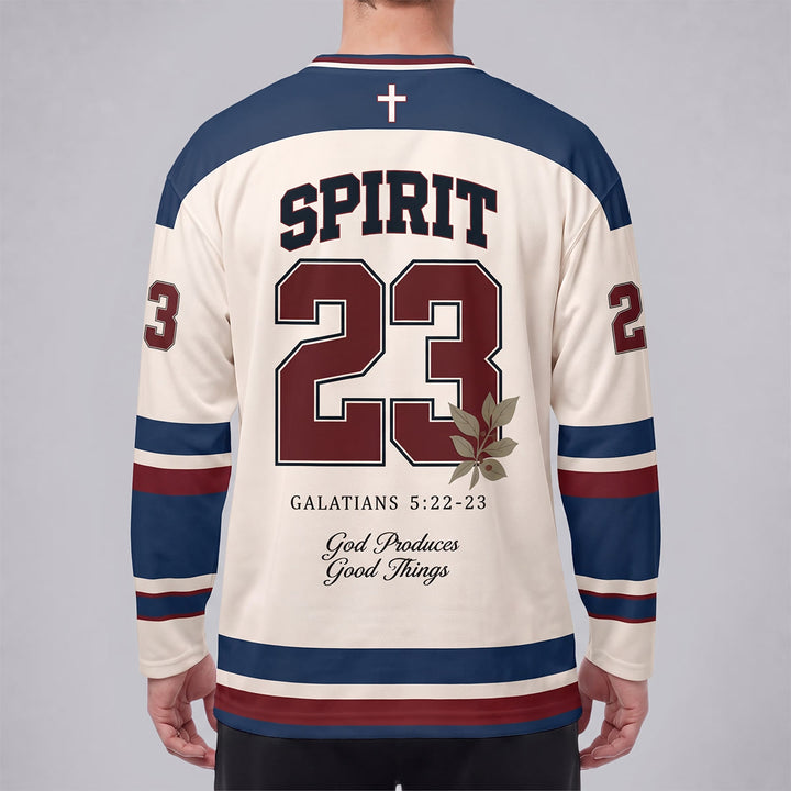 Christianartworkshop Frutto dello Spirito Galati 5:22-23 Maglia da hockey - image 2