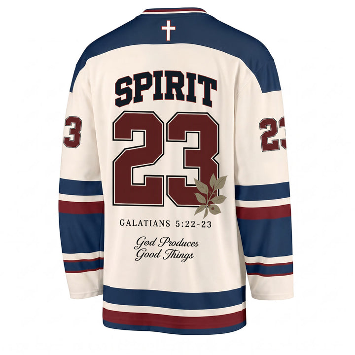Christianartworkshop Frutto dello Spirito Galati 5:22-23 Maglia da hockey - image 4