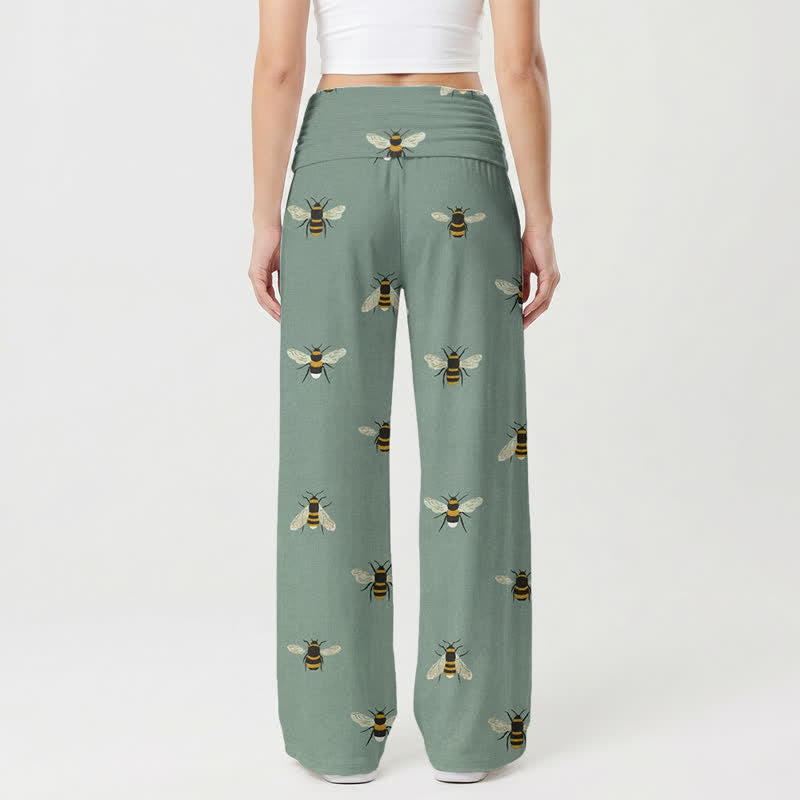 Christianartworkshop Pantaloni a gamba larga da donna Sweet Grace Honeybee Lounge - image 1