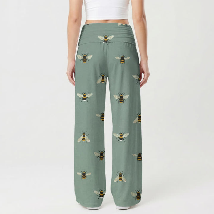 Christianartworkshop Pantaloni a gamba larga da donna Sweet Grace Honeybee Lounge - image 1