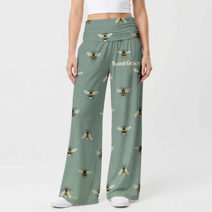 Christianartworkshop Pantaloni a gamba larga da donna Sweet Grace Honeybee Lounge - image 2
