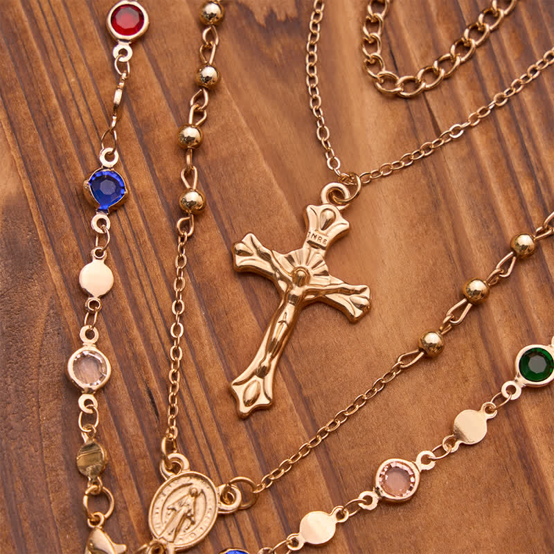 Set di collane a croce a più fili Christianartworkshop : espressione di fede e stile a più fili - image 20